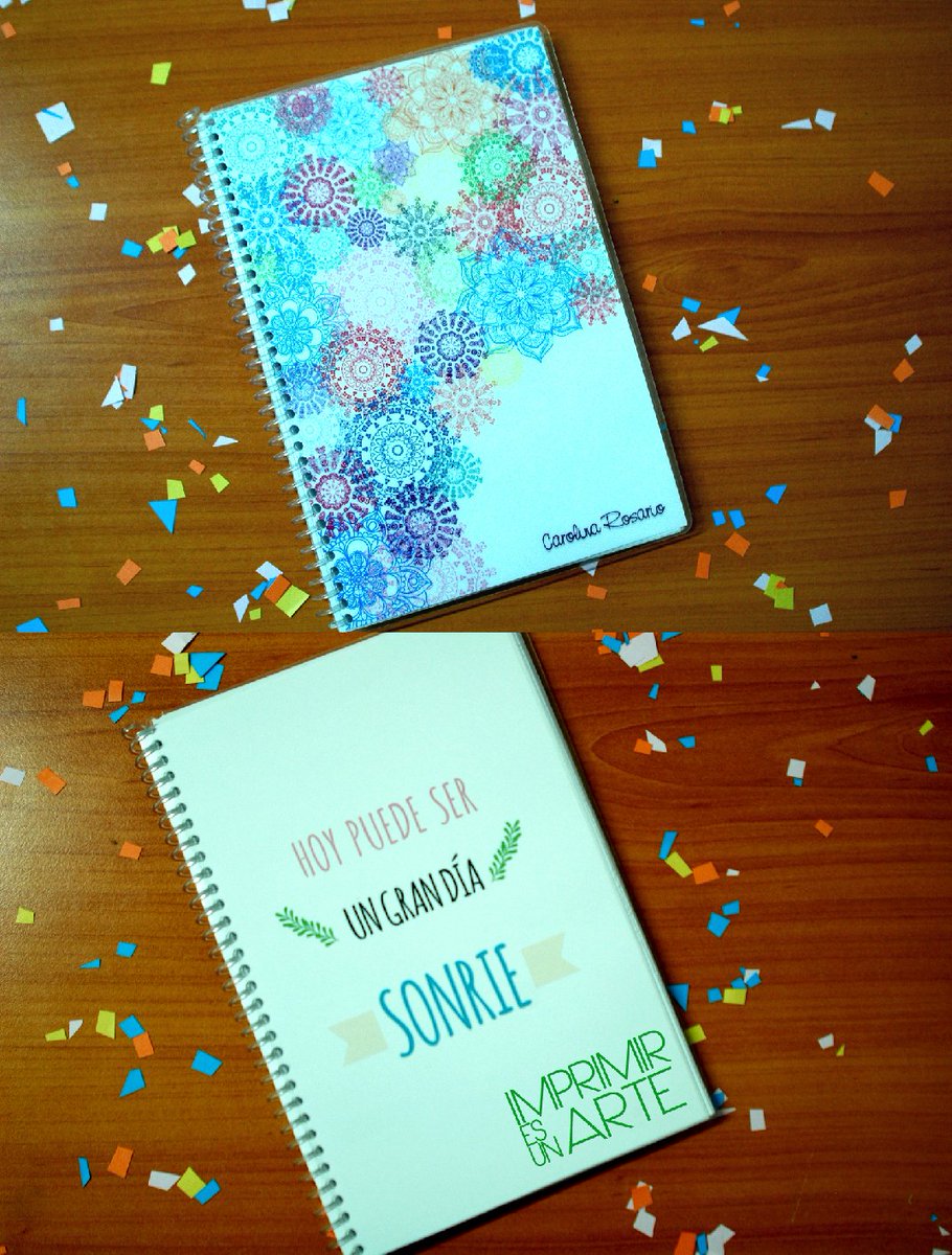 arteprint_'s tweet photo. Libretas personalizadas. #comoloquieras #diseñatuestilo #notebook #cuaderno #diarios #estudiar #anotar #arteprint https://t.co/vcTPSAGywJ