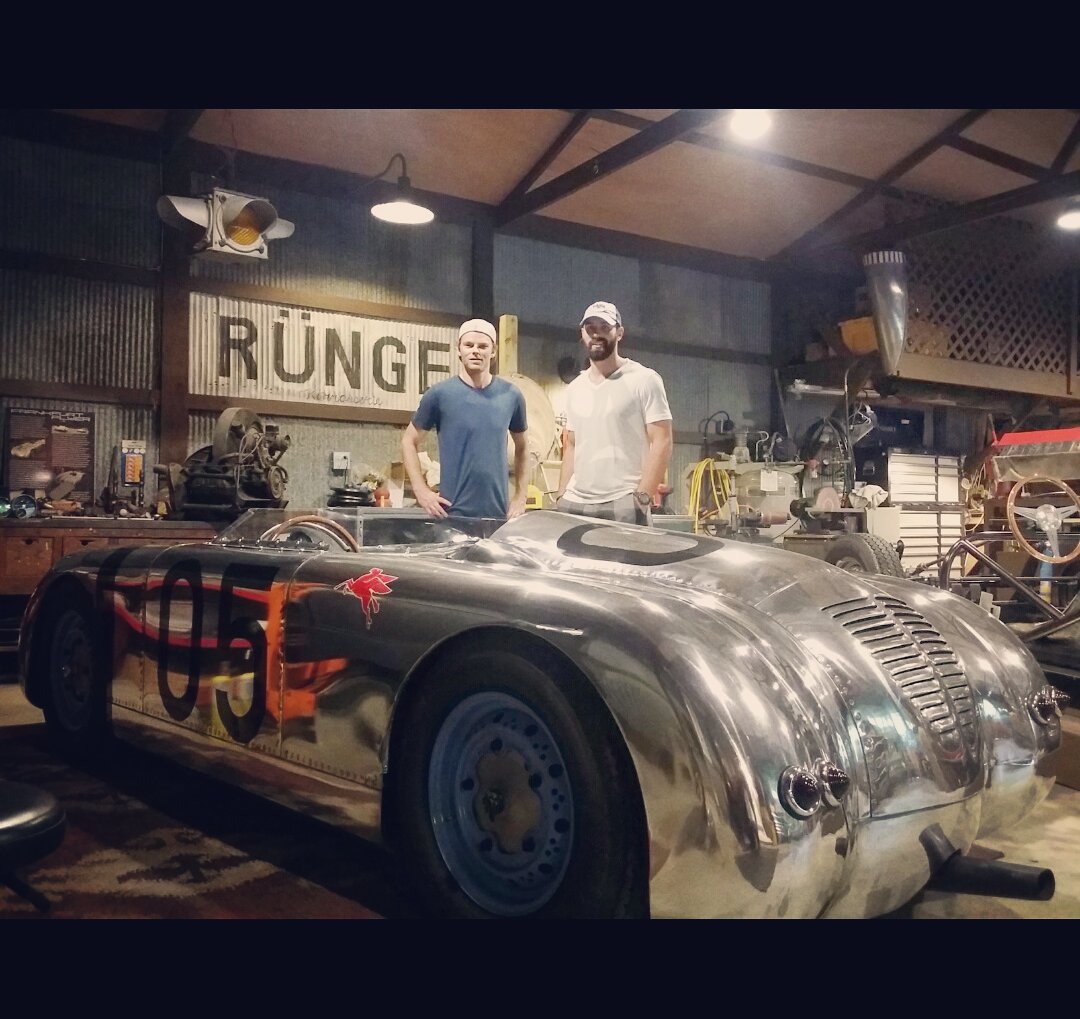 Chris_Runge_'s tweet photo. Great visit today with @ledpipe08 Nick Leddy talking cars! https://t.co/n5EmhS4bD0