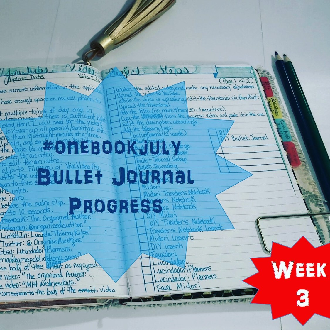 OrganizePlans's tweet photo. #Onebookjuly https://t.co/fbwQQkl0kv #bulletjournal #BulletJournalChallenge #planneraddict #youtube #planner #plan https://t.co/Ilu94oZMCG