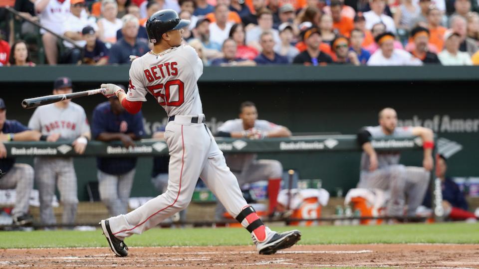 SPORTalkRedSox's tweet photo. Mookie and Brock Holt hitting RBI doubles and the lead grows! #RedSox up 8-0 still in the 3rd! #OffenseONFIRE https://t.co/ccVlmfATYj