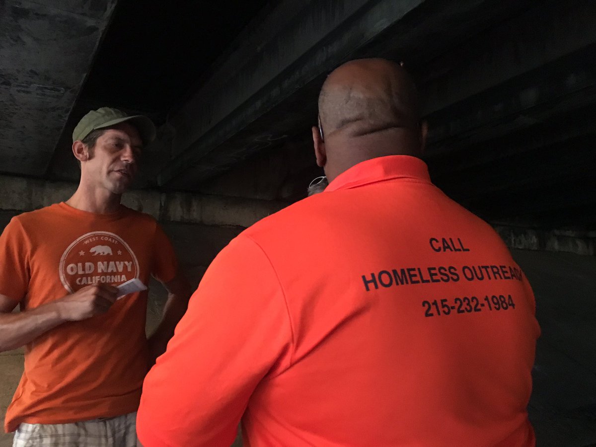 Christie_Ileto's tweet photo. City is boosting outreach services to the homeless during the #DNCinPHL. More outreach workers, extra beds @6abc https://t.co/BV6L60Jqil
