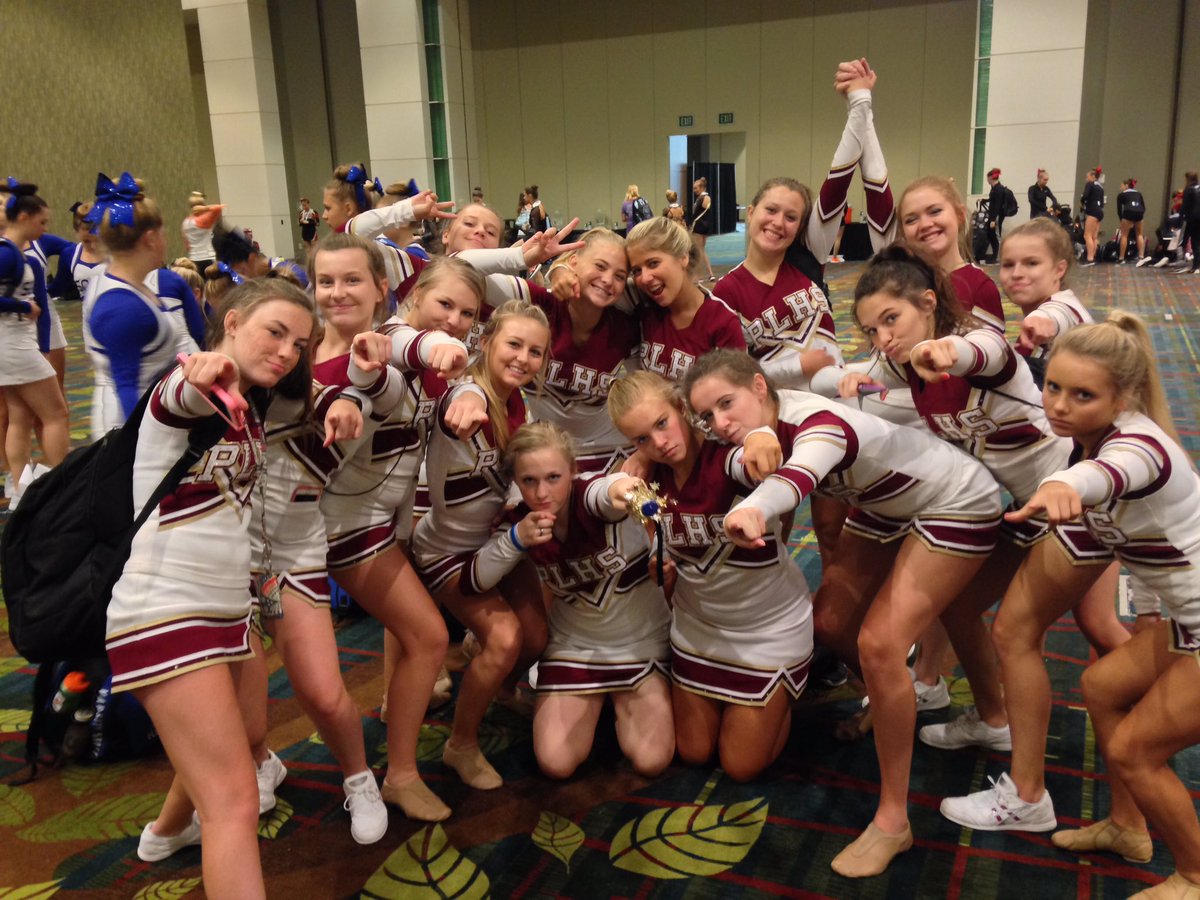 PLHS Dance Team taking home the #spiritstick and blue ribbon. Great week, outstanding year to come #we'renottired