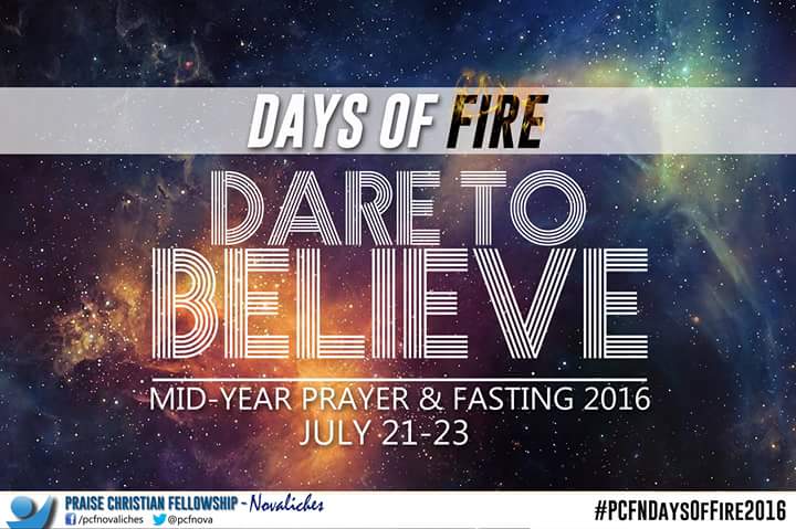 pcfnova's tweet photo. Mid-year prayer &amp; fasting starts now. Let's pray for a supernatural 2016! #PCFNDaysOfFire https://t.co/drij4DlMkf