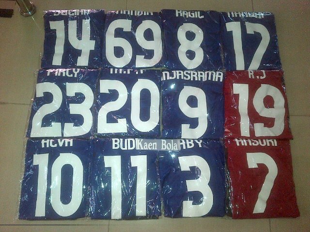 12pcs jersey tim Firly #enlaproject