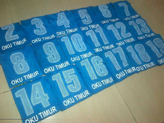 18pcs jersey tim Popda OKU Timur #enlaproject