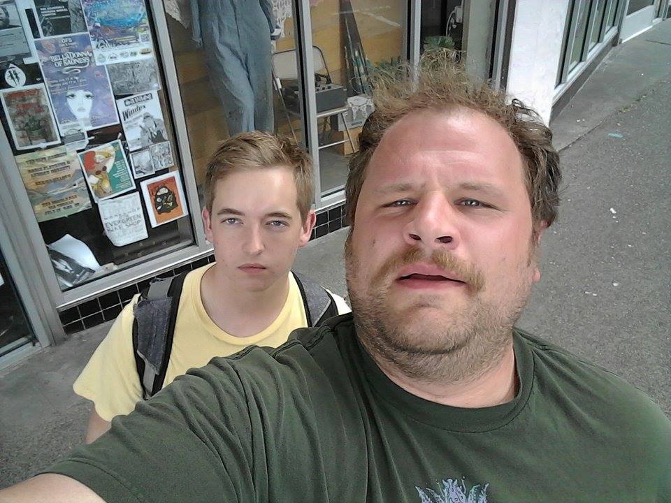 YouthSoundWA's tweet photo. YouthSound rep Travis Rybarski planning some cool stuff with local funnyman Sam Miller! #Community https://t.co/1v2NF7Hkrz