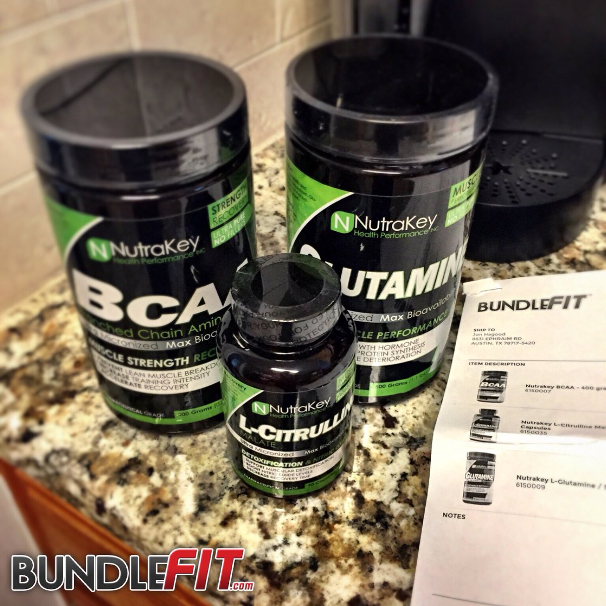 BundleFit's tweet image. Order your #bcaa and #glutamine from us to automatically be entered into our August #giveaway 💪👍 #BundleFit
