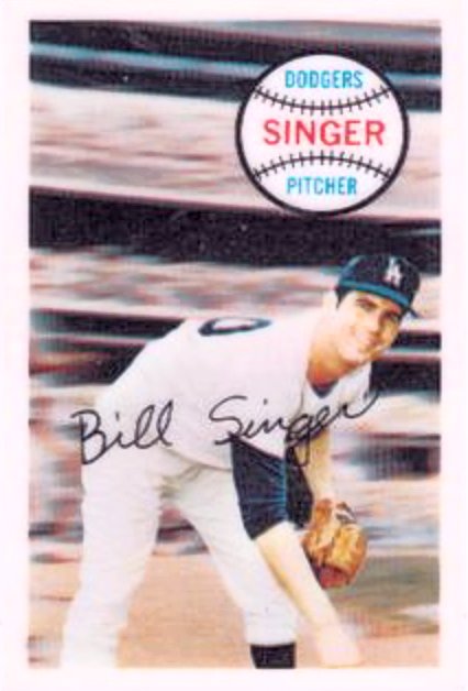 SoCalDuck_Buck's tweet photo. OTD 1970 @Dodgers Stud #BillSinger looks so good Firing NoNo he gets a 3D Card @BigHairPlasGras #Legend #GoDodgers https://t.co/TGW4I0GyPm