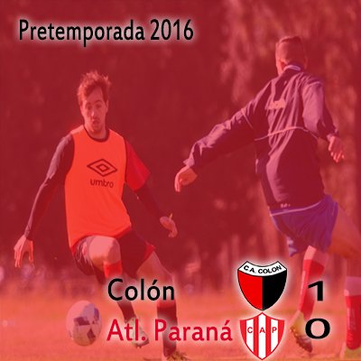 #Pretemporada2016 #Colón 1 - 0 #AtleticoParaná