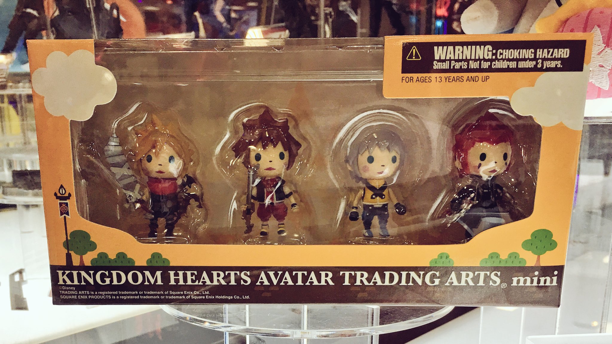 Kingdom Hearts Avatar Trading Arts Mini (Set Of 4)