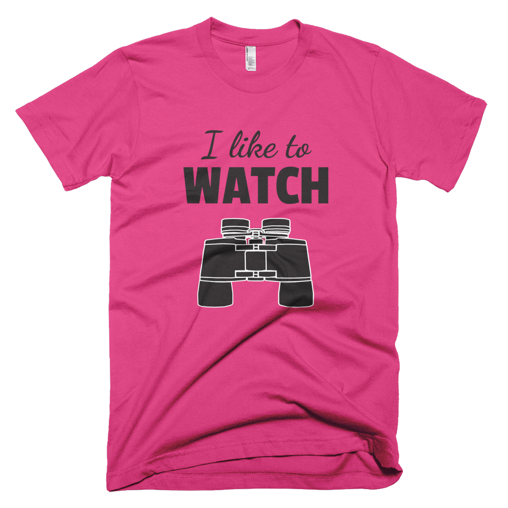 LudicAtBest's tweet photo. New shirt in our shop. Do you like to watch? https://t.co/6r5FXcZjeo #tshirt #humor #funny #iliketowatch #shirt #art https://t.co/KsXfRQvNuC