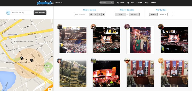 Great way to see all the action from #RNCinCLE picodash.com/explore/map #BreakingNews #RNC2016 #MeredithMcIver