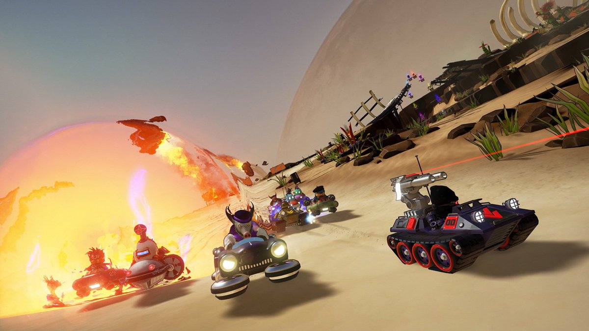 SpaceDustStudio's tweet image. Obliteracers is now available on the US #PS4 store: store.playstation.com/#!/en-us/games…