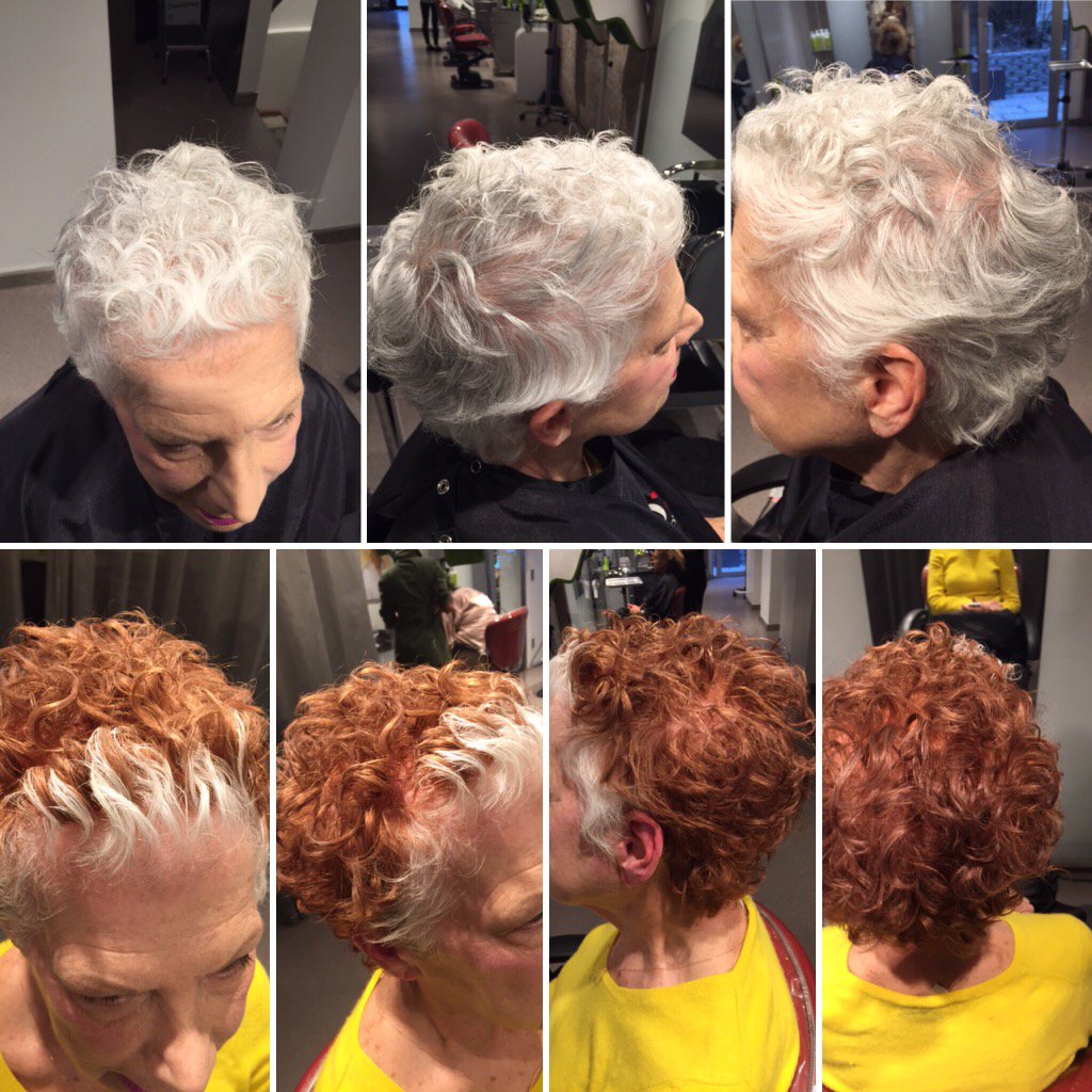 Fantastic transformation by Antonio #curlyhair #curlycolor