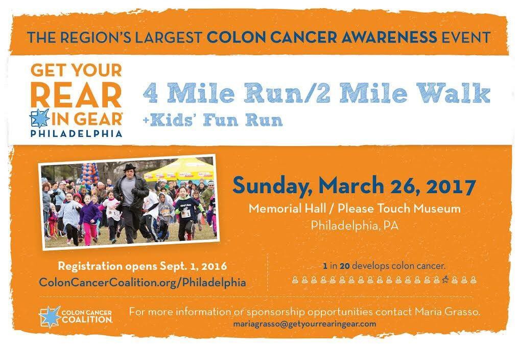 Get Your Rear in Gear Philadelphia (@gyrigphilly) on Twitter photo Date confirmed! Join us Sunday, 3/26/17 & fight #coloncancer! Registration opens 9/1/16 <a href="/PennCancer/">Penn Medicine - Abramson Cancer Center</a> <a href="/AmericanCancer/">American Cancer Society</a> Date confirmed! Join us Sunday, 3/26/17 & fight #coloncancer! Registration opens 9/1/16 <a href="/PennCancer/">Penn Medicine - Abramson Cancer Center</a> <a href="/AmericanCancer/">American Cancer Society</a>