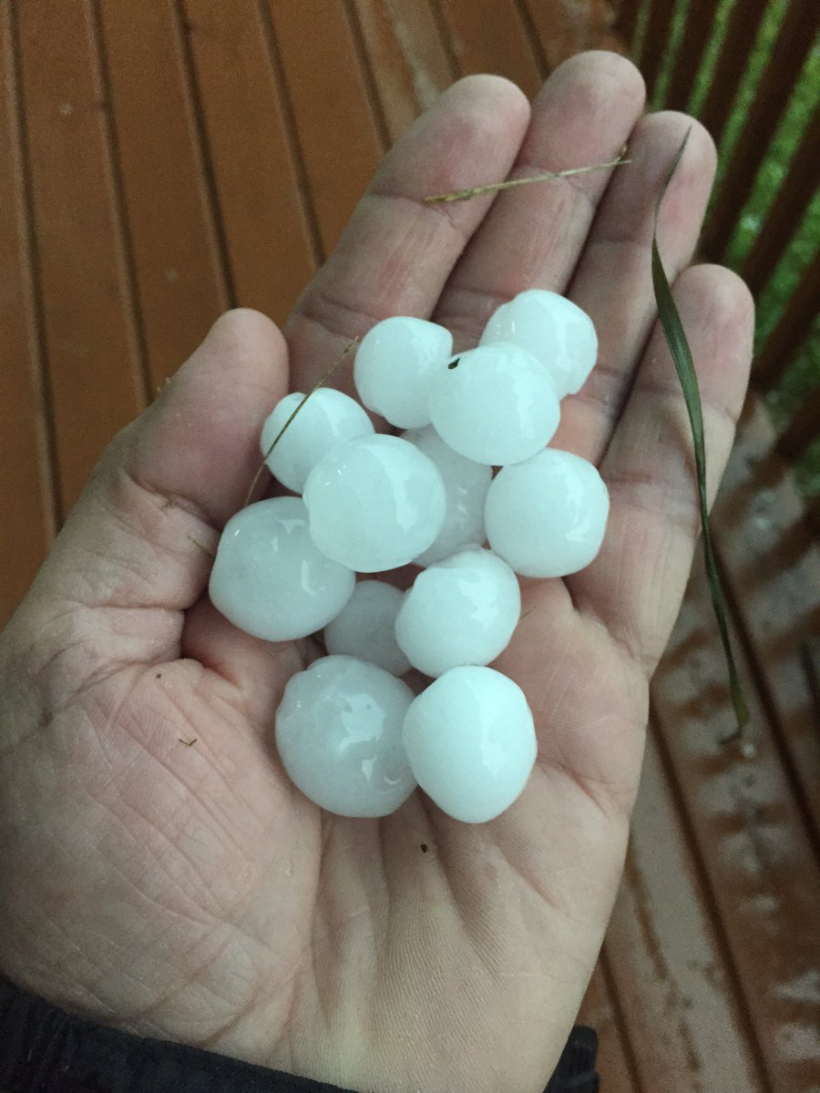 GurrAdam's tweet photo. @hsiemens lots of hail just north and east of Brandon https://t.co/lvhSU4MHGz