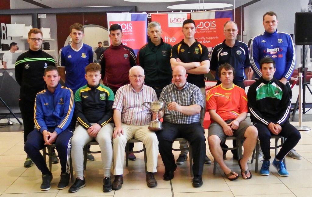 Graiguegaa's tweet photo. Laois Shopping Centre Football Championship Launch, with @sleattycottage and @Bird84Mike https://t.co/WfmYSv6qdu