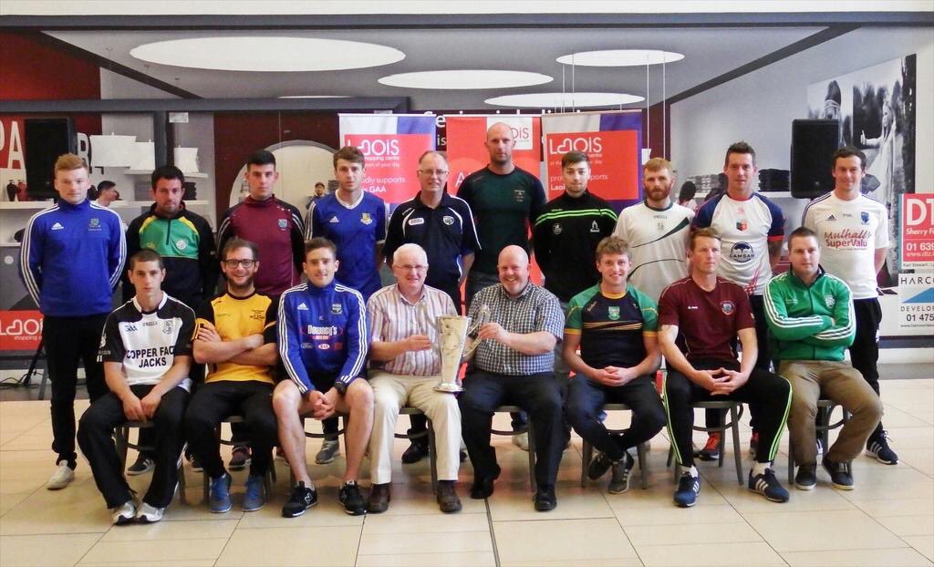 Graiguegaa's tweet photo. Laois Shopping Centre Football Championship Launch, with @sleattycottage and @Bird84Mike https://t.co/WfmYSv6qdu