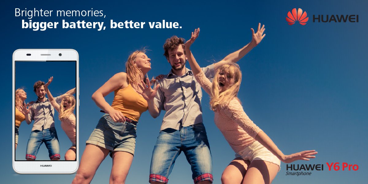 HuaweiZA's tweet photo. With the Huawei Y6 Pro, experience HD viewing pleasure without breaking the bank. Only R2799,90 from @EdgarsMobile. https://t.co/WFSKAF7Cab