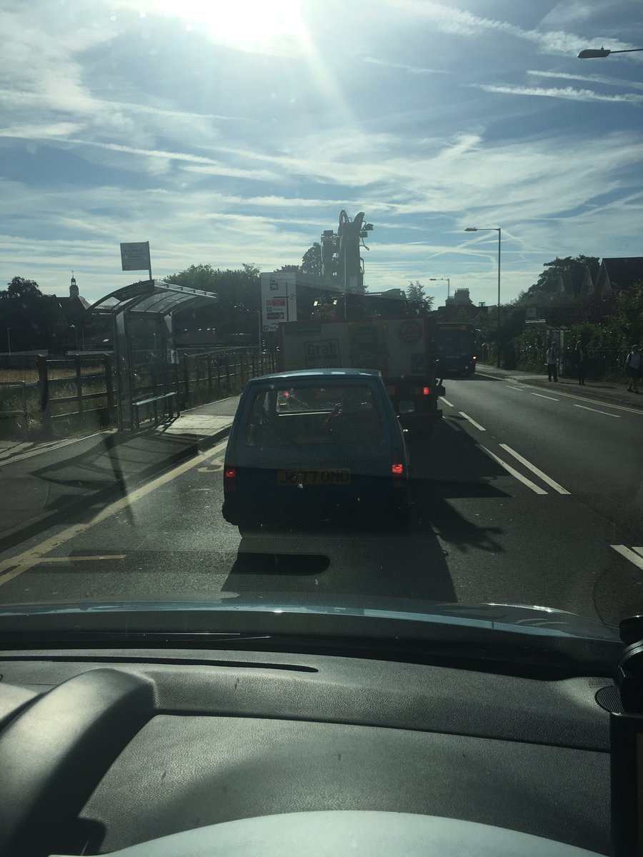 A Reliant Robin! How lovely, I thought they were extinct!