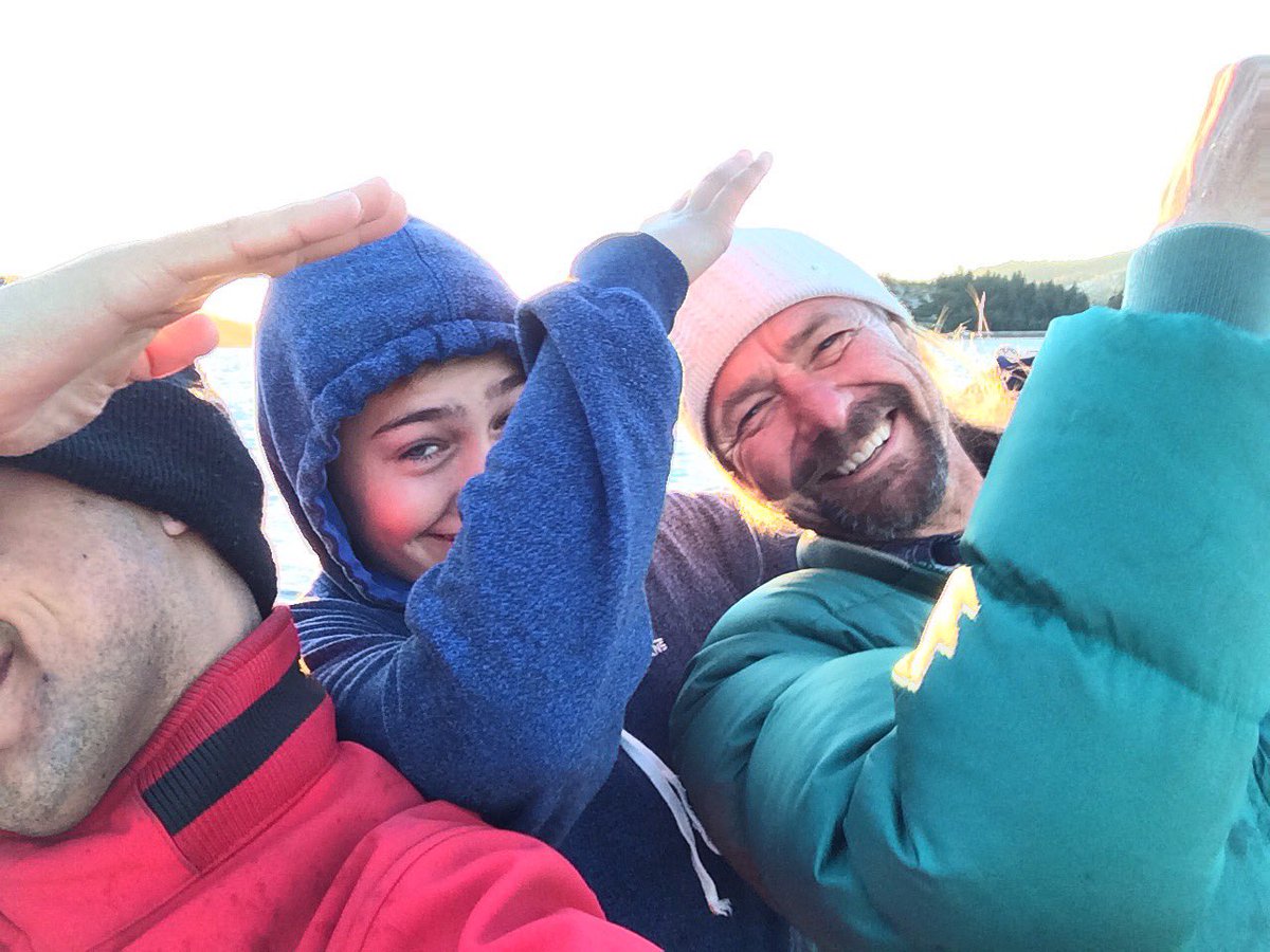 RobGsKeys's tweet photo. Things got a little "loony," but camping w/ these wonderful humans was something I'll cherish forever! #LookAtOurDab https://t.co/0D9klrafvL