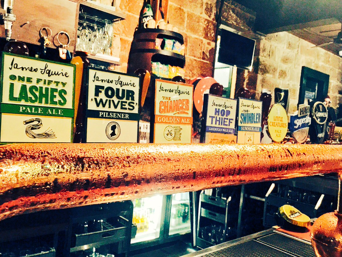 WilCromie's tweet photo. Best bar in Sydney #JamesSquire @HeroOfWaterloo https://t.co/LWI5iP88ac