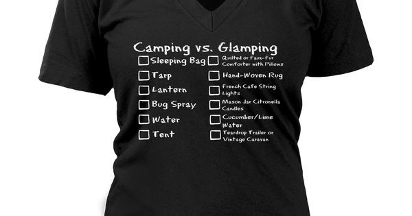 modernglamping's tweet photo. Just Pinned to Products: Camping vs. Glamping Checklist T-shirt https://t.co/xgyyz3tBo9 https://t.co/HJydjvwpFo