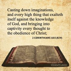 TimBurt's tweet photo. If your thoughts don't line up with God's word &amp; will cast them out &amp; replace them with His word. #ThinkHisThoughts https://t.co/WJt2OaugF6