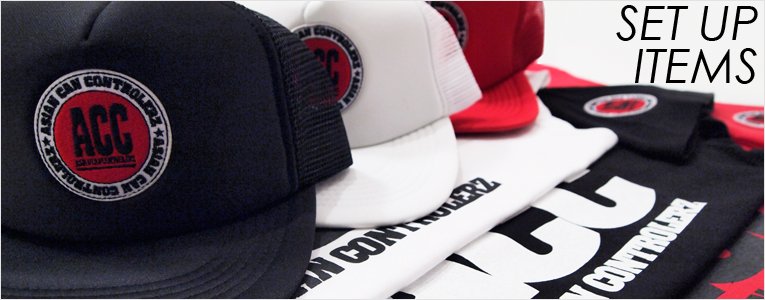 THEMOVERZ's tweet photo. セットアップ商品『ACC サー��ルロゴ』CAP &amp; Tシャツ入荷！
自由にカラーの組み合わせが出来るセットアップでのご購入がオススメです！
ONLINE SHOP セットアップページ https://t.co/2MUNsFlPEe https://t.co/1BllpMKAh0