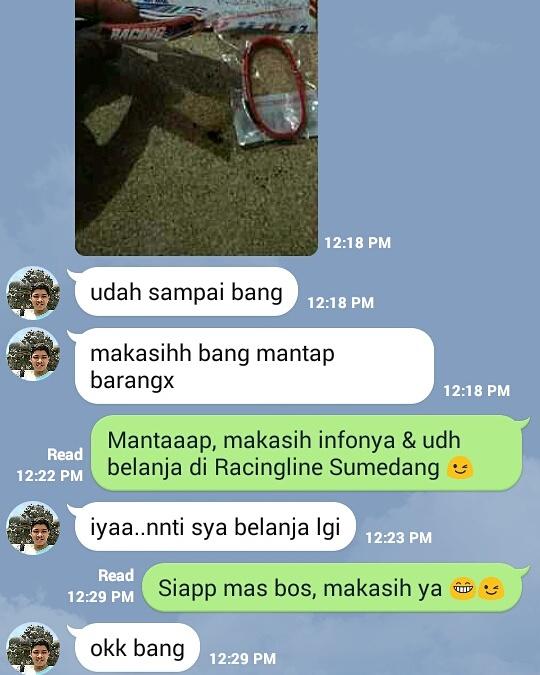 RacinglineSMD's tweet photo. Chat testimoni,
Follow instagram kita @racinglinesumedang https://t.co/SNUNkVH1mV