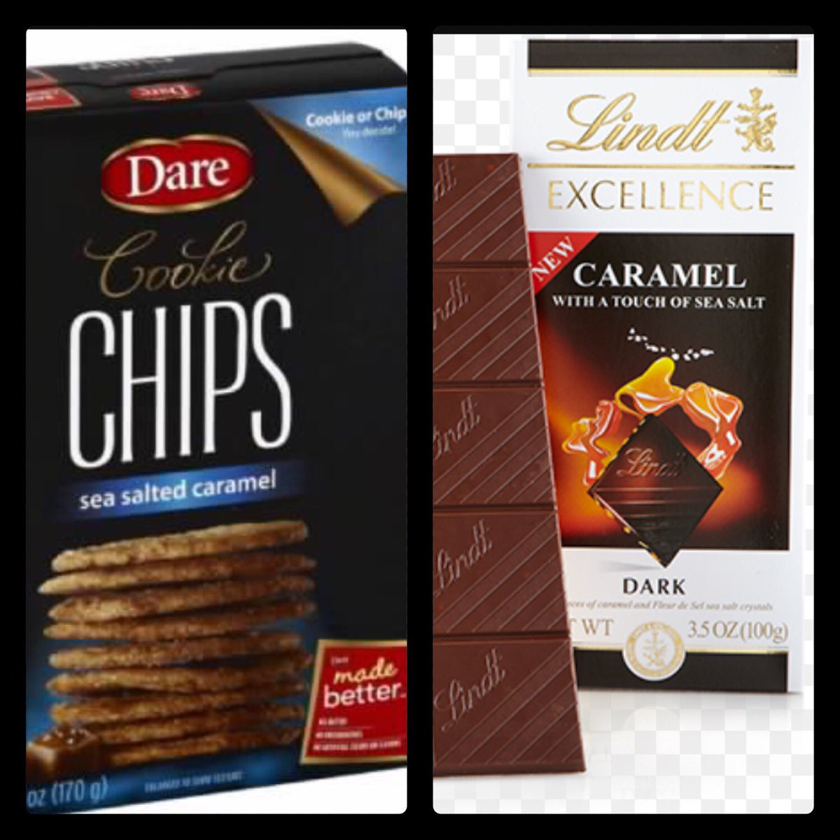 KarlaBergstrom's tweet photo. What's ur gourmet s'more creation? Mine is @DareFoodsLtd salted caramel #cookiechips & @LindtCanada #chocolate #Mmmm https://t.co/xnIJDM1vwe
