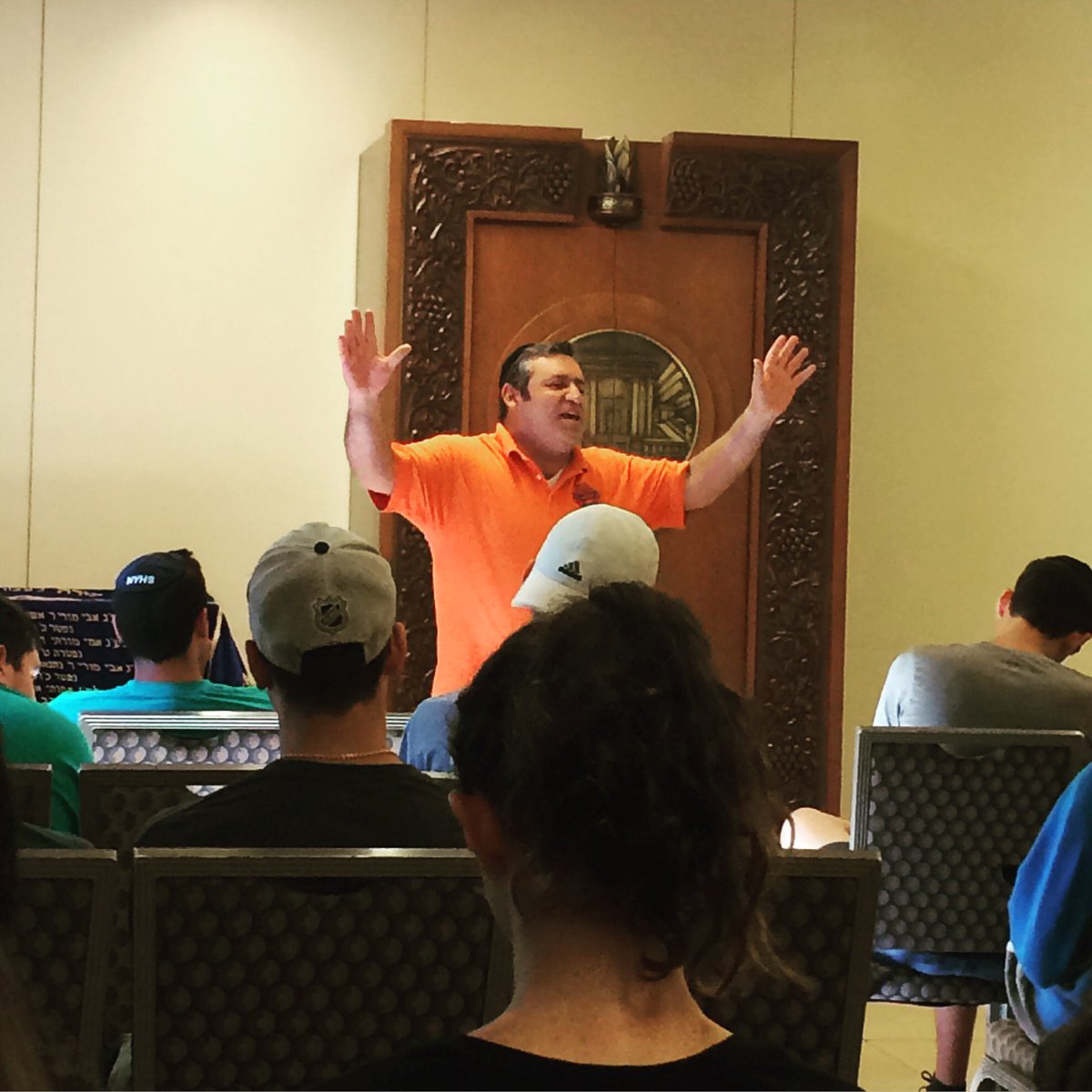 Getting our morning inspiration to prep for #yomncsy