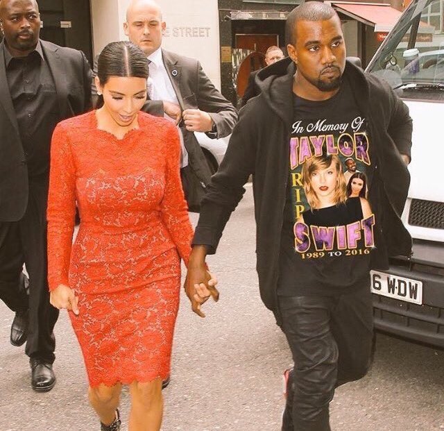 Shockinz's tweet image. Kanye is petty af for this 😩💀