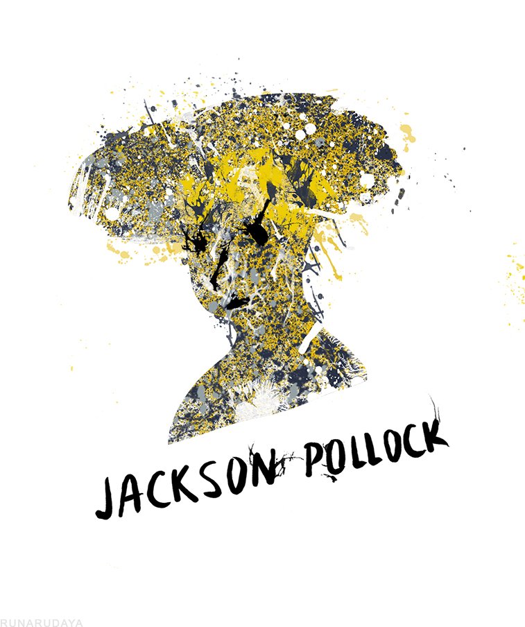 Jackson Pollock took part in this Thursday #portraitchallenge #CaesarVanEverdingen #girlinalargehat