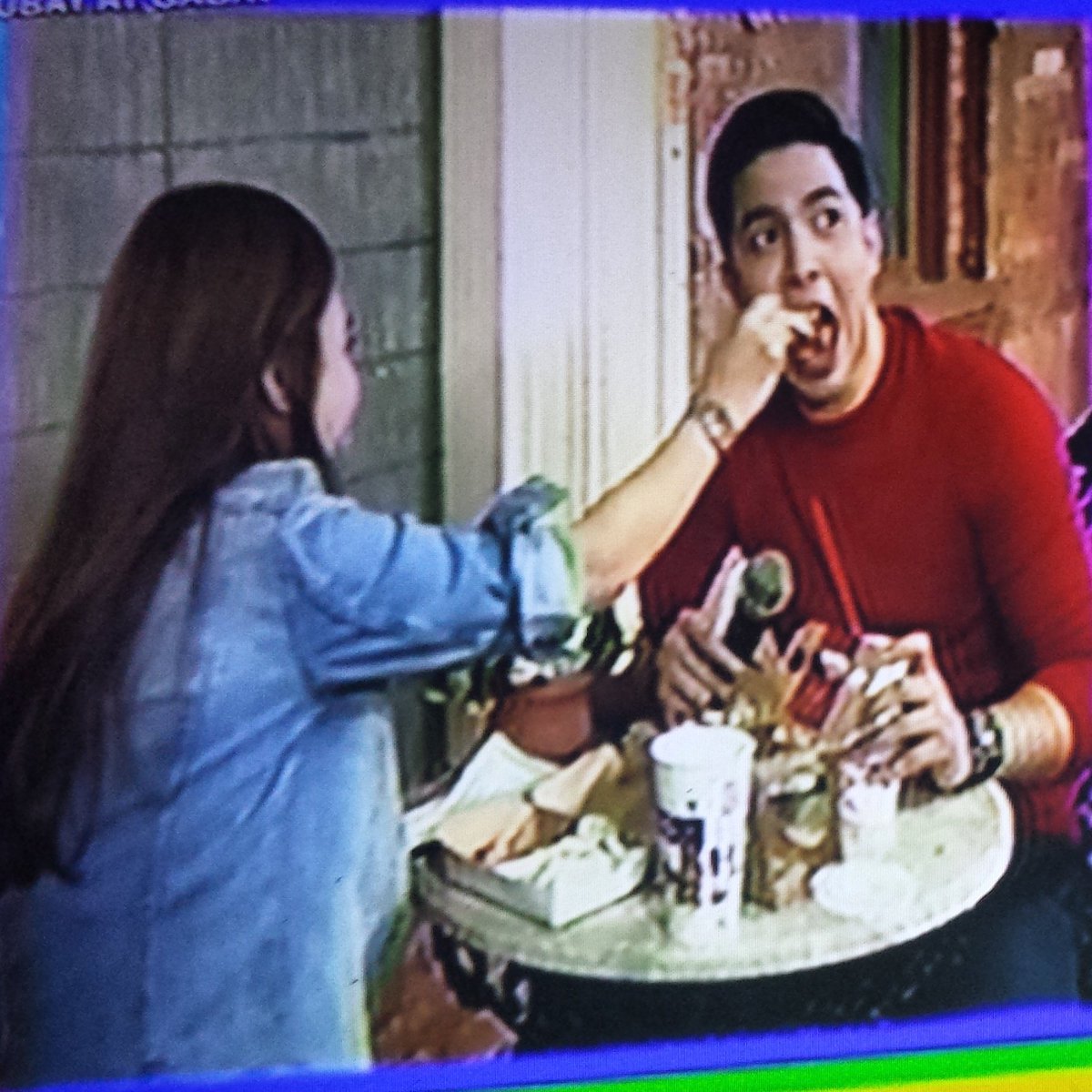 switzluv214's tweet image. Subo pa more Menggay...kala nyo di nahagip ng camera noh?

Caring Menggay ang PAYB year Old Rj
#ALDUB53rdWeeksary