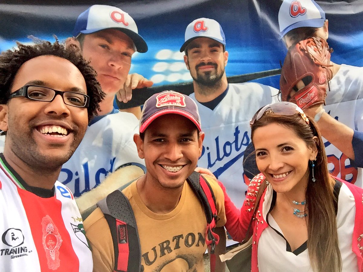 Cheering up <a href="/glacierpilots/">Glacier Pilots</a> #baseball Thanks for the invite #launchAlaska <a href="/theboardroomak/">The Boardroom</a> . #startuplife