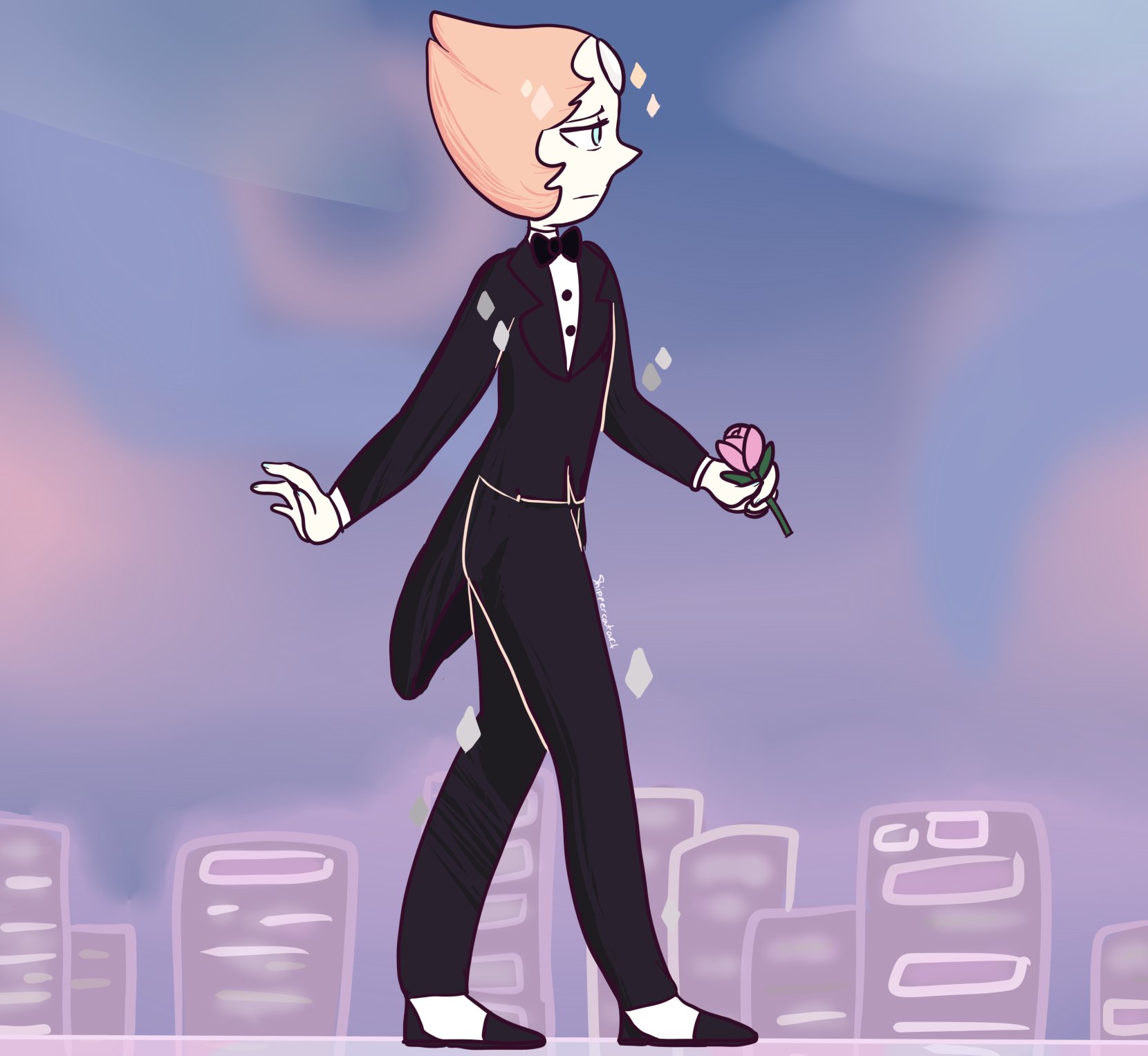 “@gullshriek i drew Pearl after the Mr.Greg episode :O”