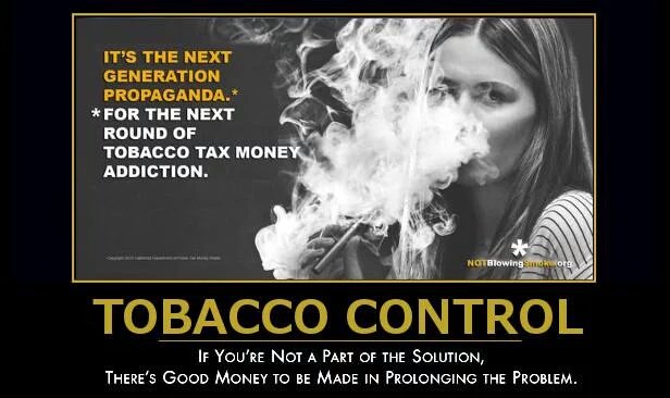 mihotep's tweet photo. .@RingersmaB @Sho2daPan @drstanbrook @CMAJ you got it. It's an alarm bell for #tobacco tax parasites everywhere https://t.co/vJZ8LQEFkk