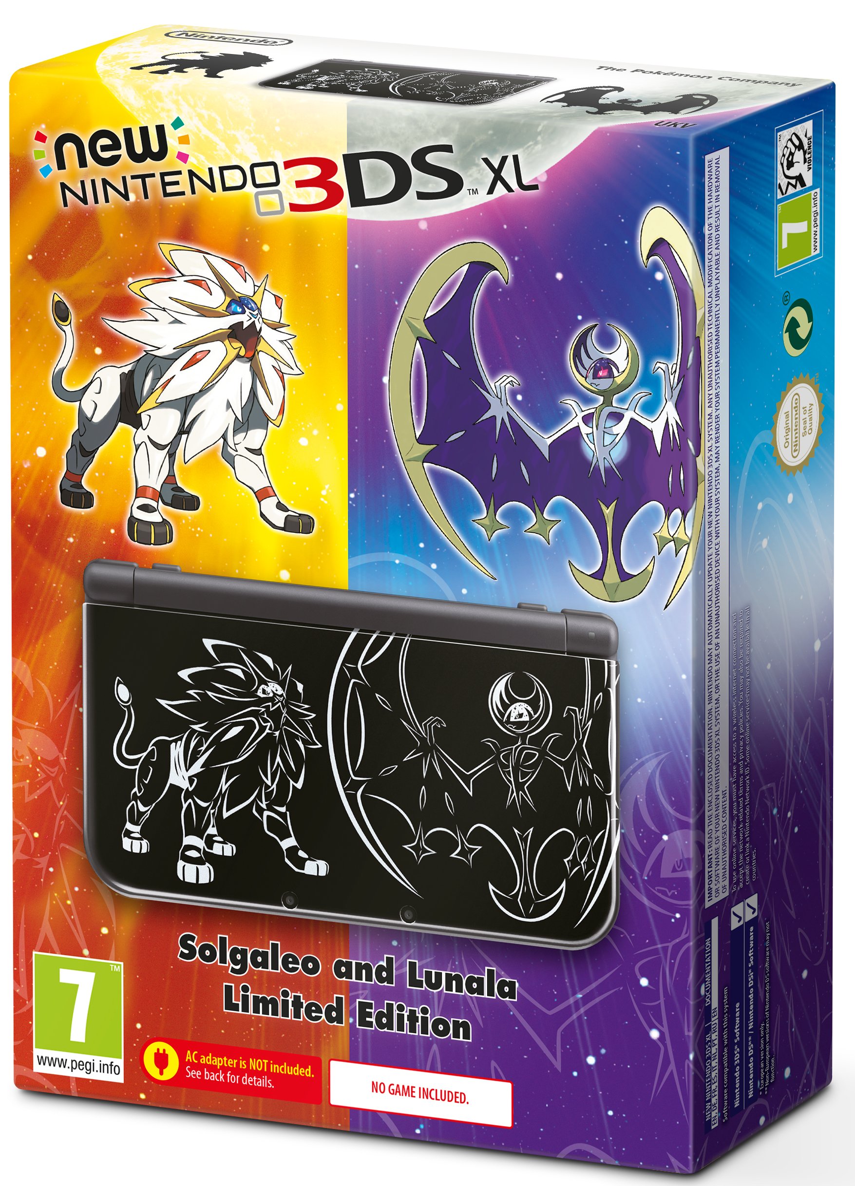 Serebii.net on Twitter: Picture: European boxart for the Pokémon Solgaleo &amp; New Nintendo 3DS XL https://t.co/oV6DIIA7Ub https://t.co/eG2Kaa6mEF" / Twitter