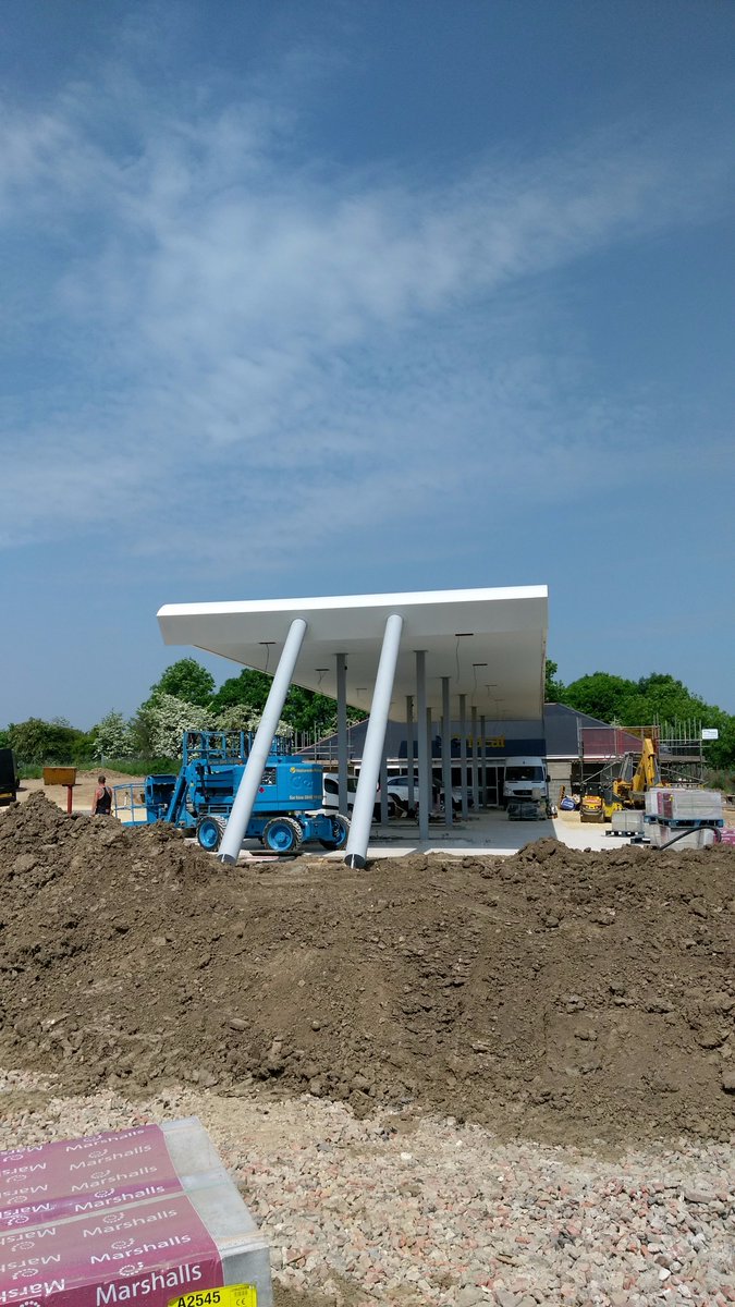 MidasStructural's tweet image. Canopy Raise completed at Chilton, County Durham. Big thanks to Dave Truby and best wishes to Joan and Barry