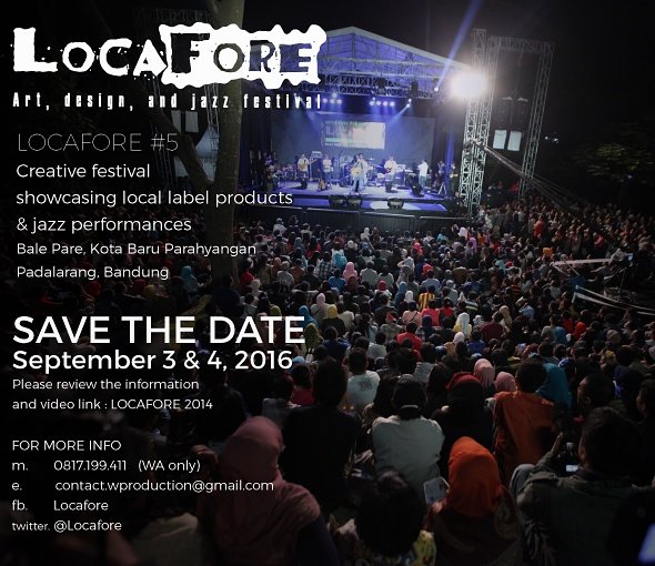 a weekend gateway for you and family ! #locafore . Don't missed it.