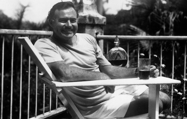 mental_floss's tweet photo. "Happiness in intelligent people is the rarest thing I know." —Ernest Hemingway, who was born on this day in 1899 https://t.co/wjwcBQWSzd