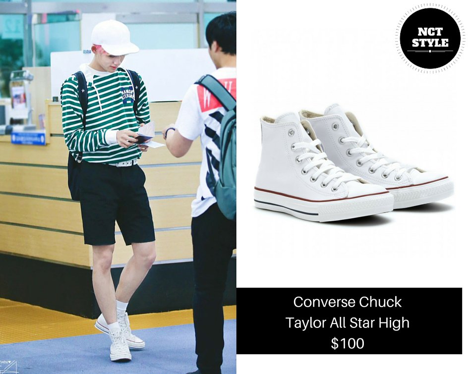 160718 [NCT Winwin Airport Style] - $100 Converse Chuck Taylor All