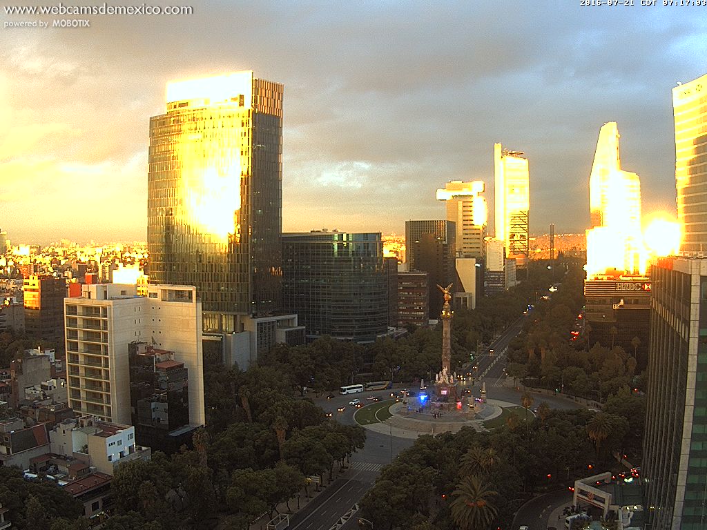 Vista satelital de la ciudad de