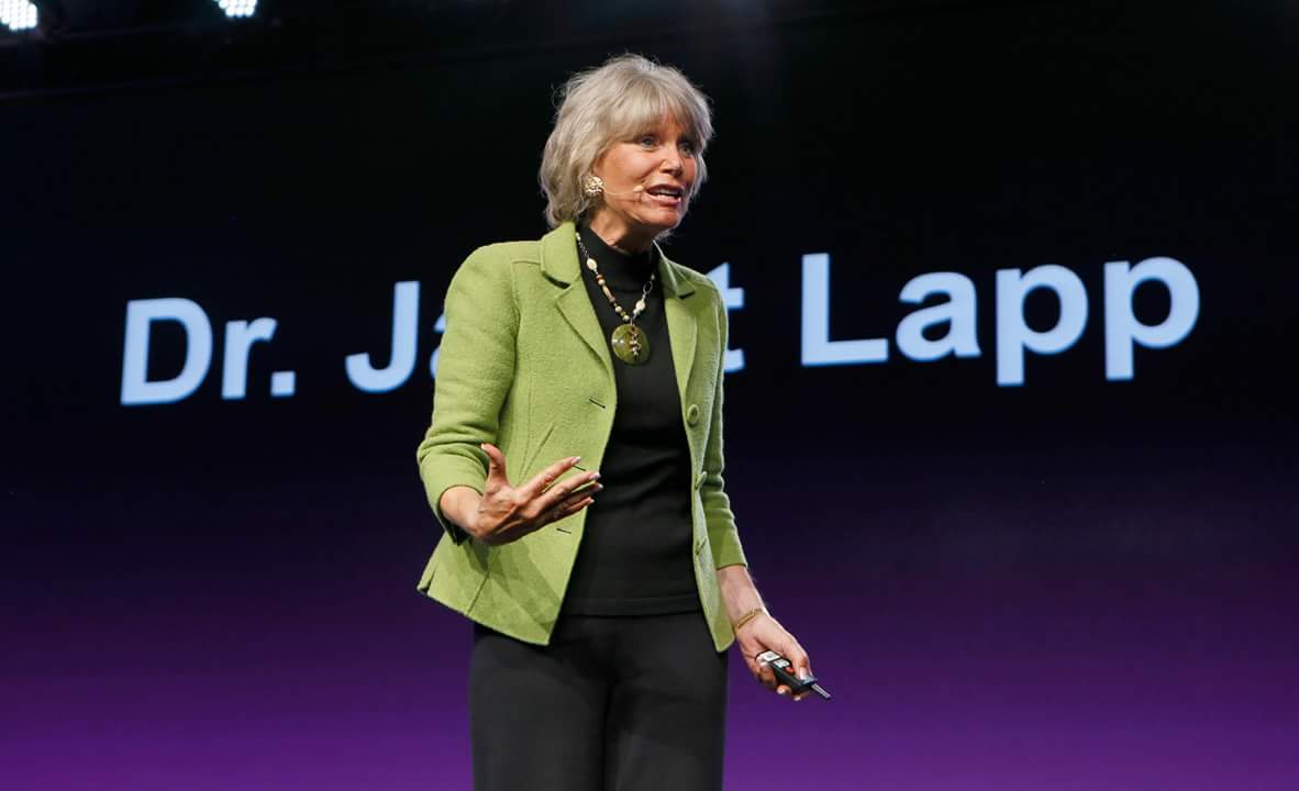 __SOTR__'s tweet photo. Yesterday: @JanetLapp on stage for #PDT2016 (photo cred. @chowjudge) https://t.co/PjepseKOll