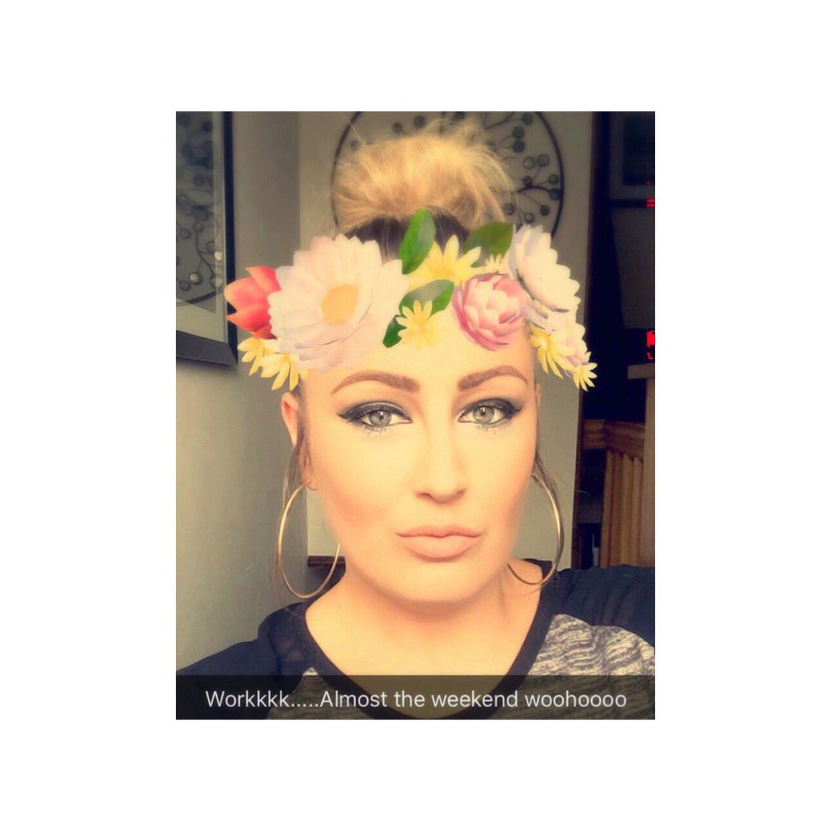 cathy_pritchard's tweet image. Work Selfie 🌼🌺🌻 #excitedfortheweekend