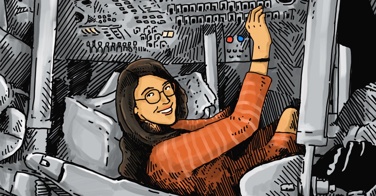 Why_STEM's tweet image. Happy #moonlanding day! Meet the Woman who got us there bit.ly/2aj2ojX by @LukeKingma via @futurism