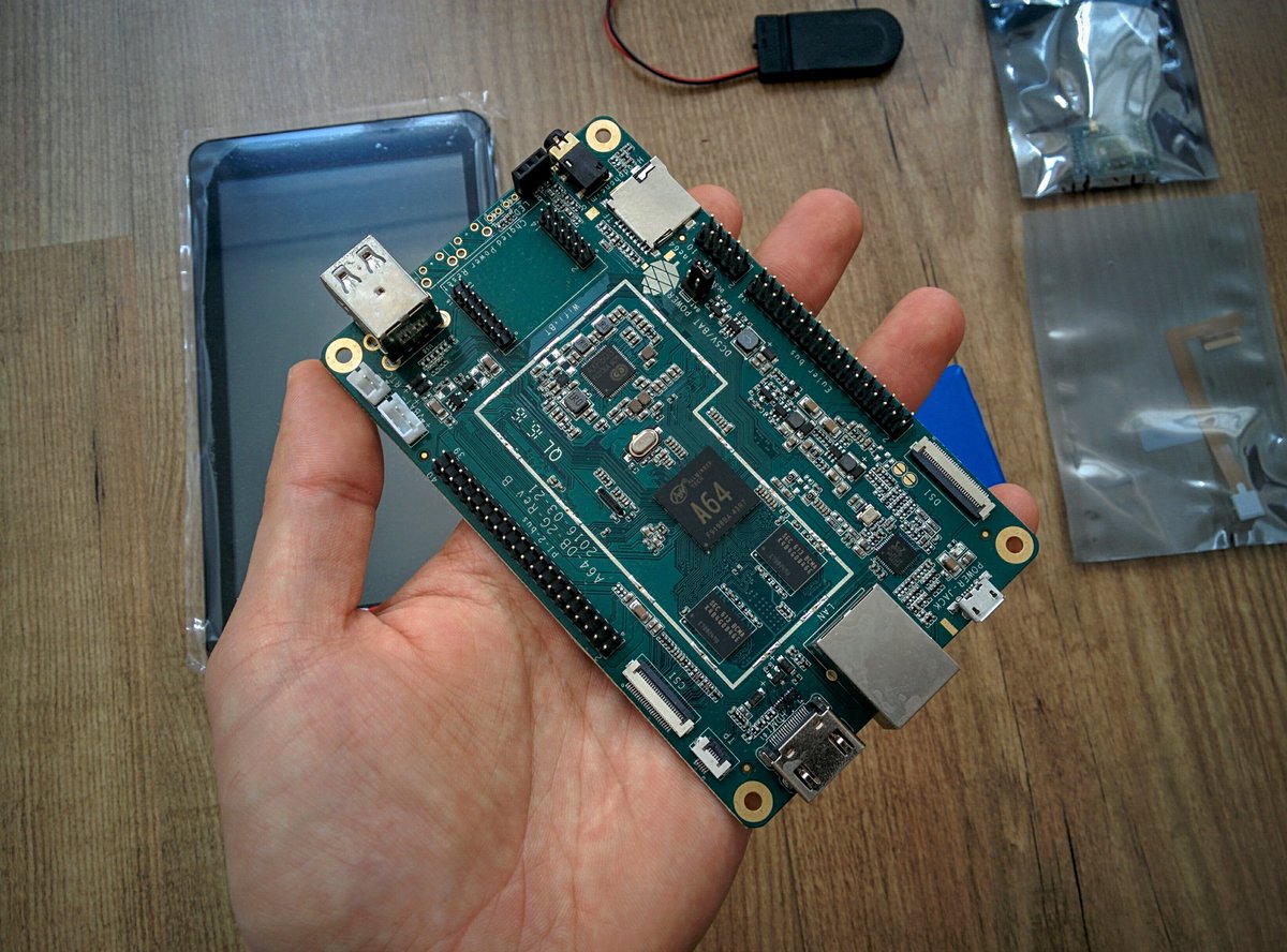 Woohoo, we just got our #pine64 reward. Can't wait to put it to work! Thanks <a href="/thepine64/">PINE64</a> <a href="/kickstarter/">Kickstarter</a>