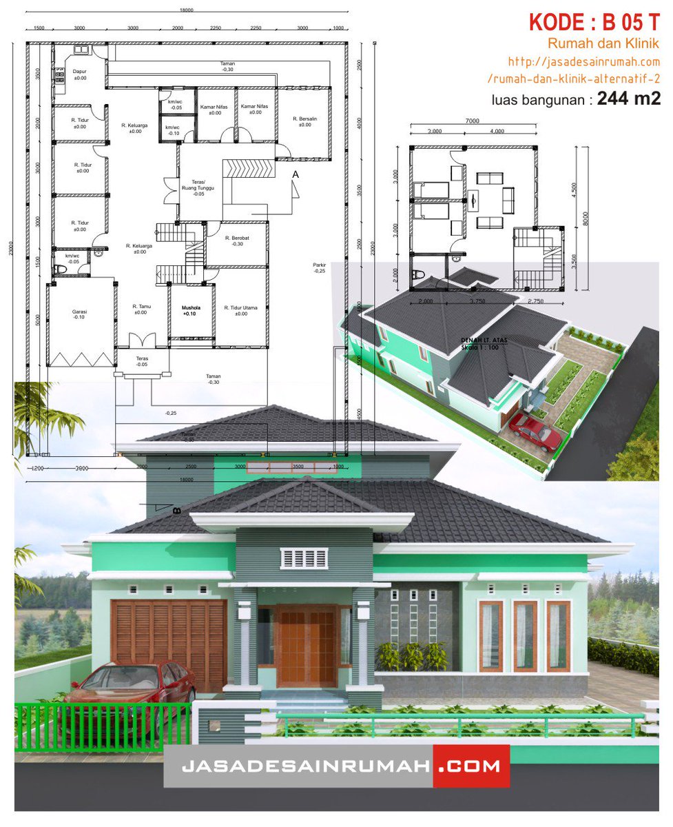 61 Desain Rumah Minimalis Plus Toko Desain Rumah Minimalis Terbaru