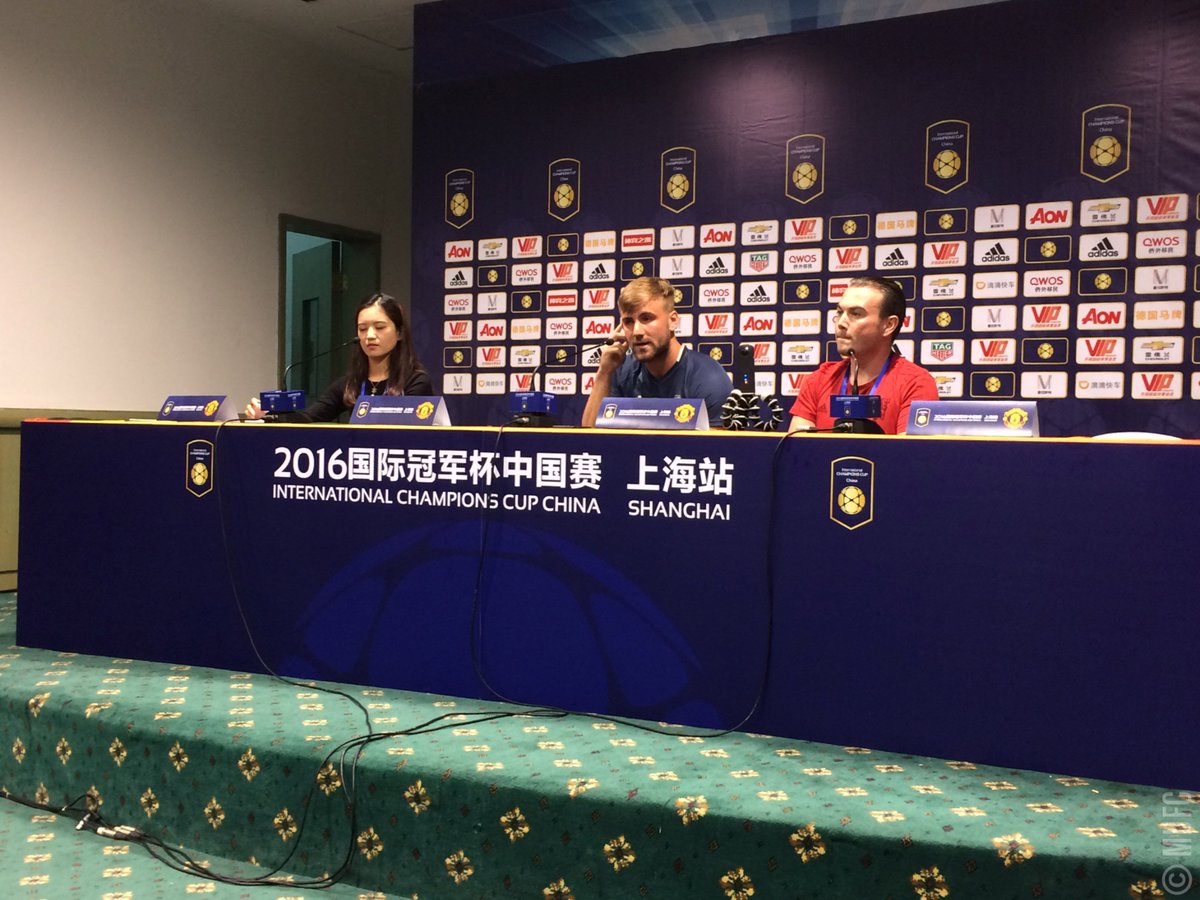 .<a href="/LukeShaw23/">Luke Shaw</a>: "I'm looking forward, not back. My leg feels great. I want to push on and get fully fit." #MUTOUR